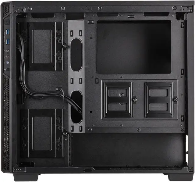 Alt view image 9 of 18 - Corsair Carbide Series 270R CC-9011105-WW Black Steel Windowed ATX Mid Tower Computer Case