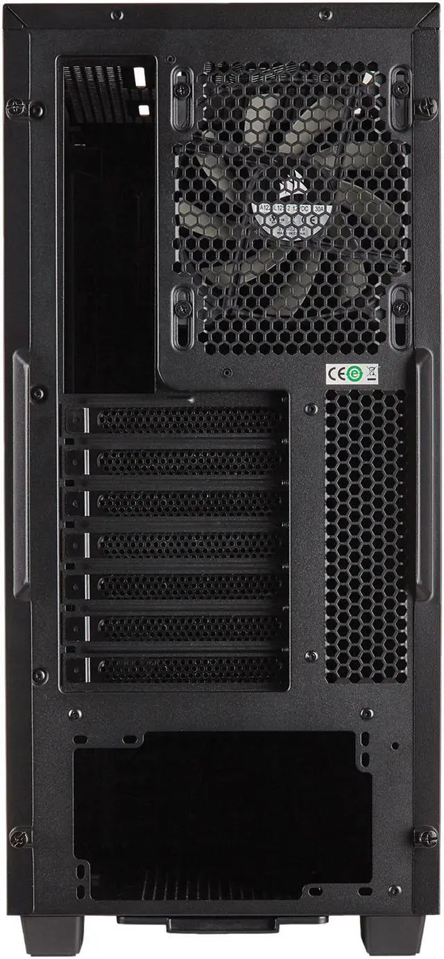 Alt view image 10 of 18 - Corsair Carbide Series 270R CC-9011105-WW Black Steel Windowed ATX Mid Tower Computer Case