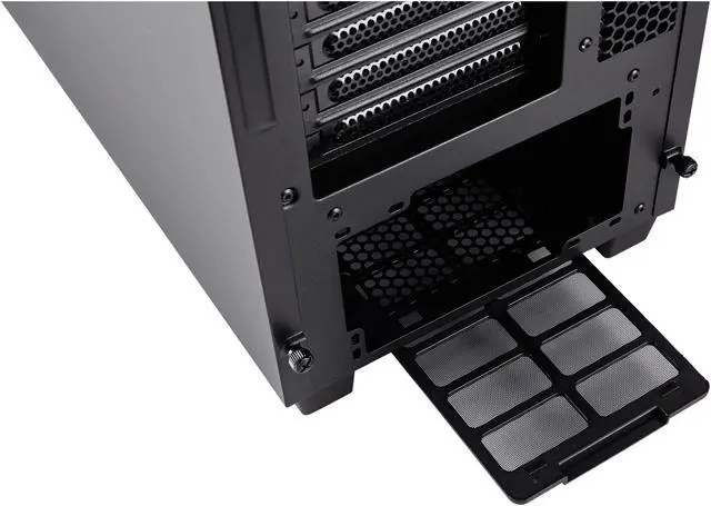 Alt view image 17 of 18 - Corsair Carbide Series 270R CC-9011105-WW Black Steel Windowed ATX Mid Tower Computer Case