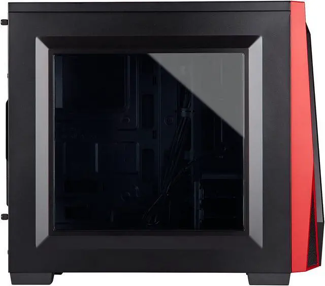 Alt view image 3 of 15 - Corsair Carbide SPEC-04 Black/Red Mid-Tower Gaming Case CC-9011107-WW