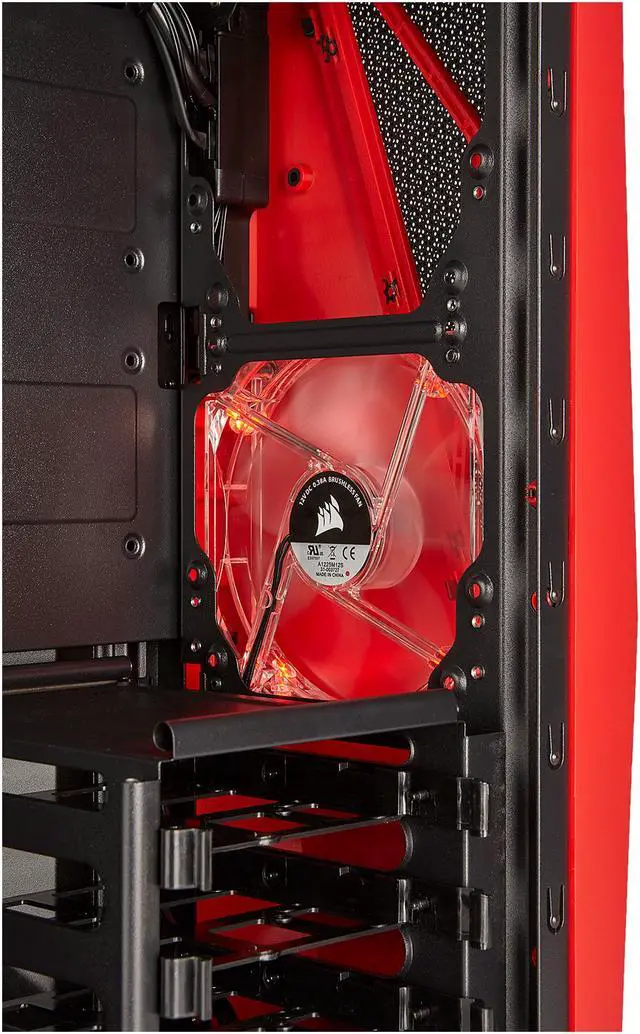 Alt view image 14 of 15 - Corsair Carbide SPEC-04 Black/Red Mid-Tower Gaming Case CC-9011107-WW