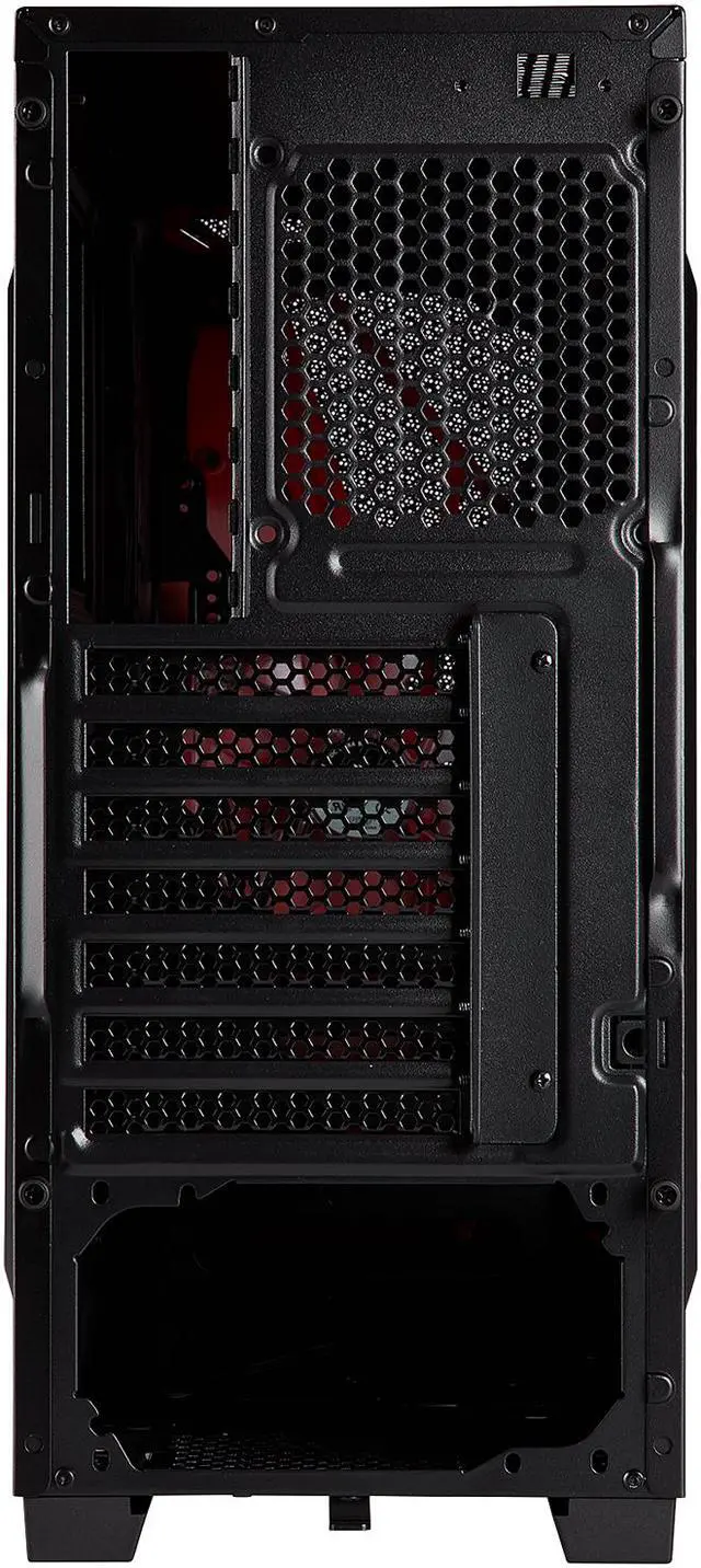 Alt view image 4 of 15 - Corsair Carbide SPEC-04 Black/Red Mid-Tower Gaming Case CC-9011107-WW
