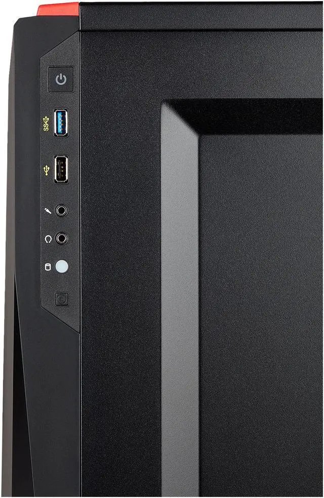 Alt view image 9 of 15 - Corsair Carbide SPEC-04 Black/Red Mid-Tower Gaming Case CC-9011107-WW