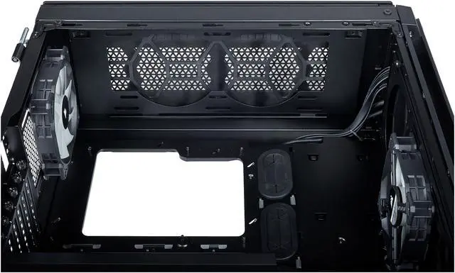 Alt view image 17 of 19 - Corsair Obsidian 500D CC-9011116-WW Black Aluminum / Tempered Glass ATX Mid Tower Computer Case