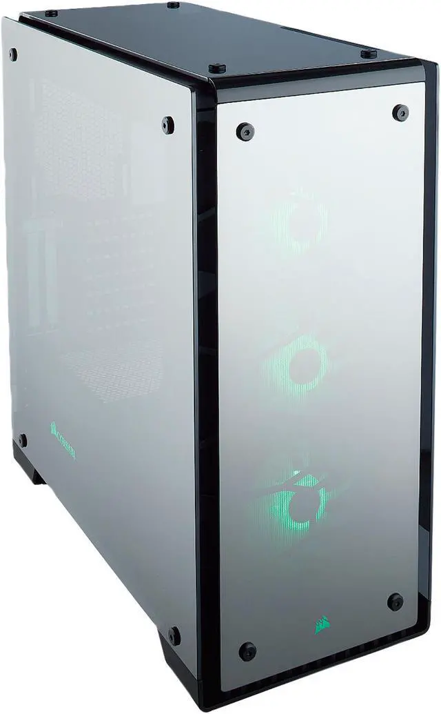 CORSAIR Crystal Series 570X RGB Mirror Black Tempered Glass