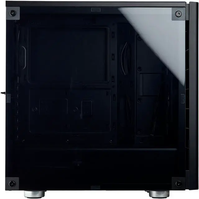 Alt view image 5 of 18 - Corsair Carbide Series 275R CC-9011130-WW Black Steel, Plastic, Acrylic Window Side Panel ATX Mid Tower Gaming Case
