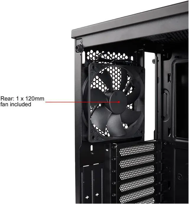 Alt view image 11 of 18 - Corsair Carbide Series 275R CC-9011130-WW Black Steel, Plastic, Acrylic Window Side Panel ATX Mid Tower Gaming Case