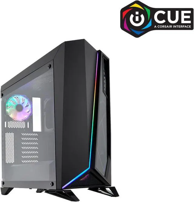 Main image of CORSAIR Carbide Series SPEC-OMEGA RGB Tempered Glass Mid-Tower ATX Gaming Case
