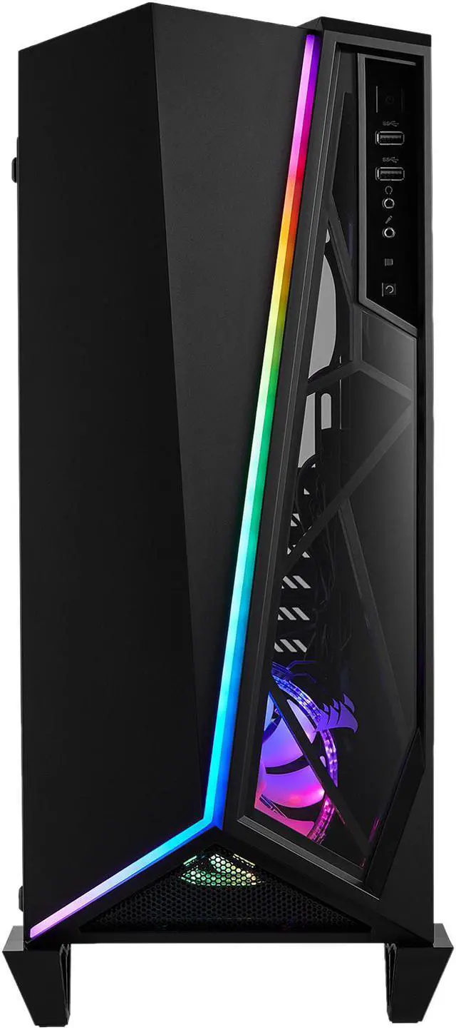 Alt view image 2 of 19 - CORSAIR Carbide Series SPEC-OMEGA RGB Tempered Glass Mid-Tower ATX Gaming Case