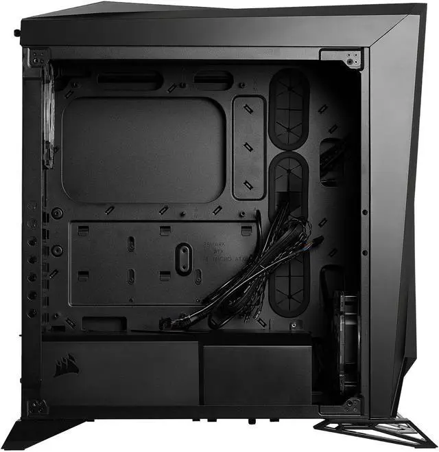 Alt view image 8 of 19 - CORSAIR Carbide Series SPEC-OMEGA RGB Tempered Glass Mid-Tower ATX Gaming Case