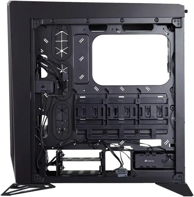 Alt view image 10 of 19 - CORSAIR Carbide Series SPEC-OMEGA RGB Tempered Glass Mid-Tower ATX Gaming Case