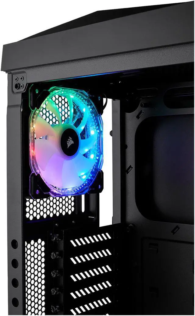 Alt view image 11 of 19 - CORSAIR Carbide Series SPEC-OMEGA RGB Tempered Glass Mid-Tower ATX Gaming Case