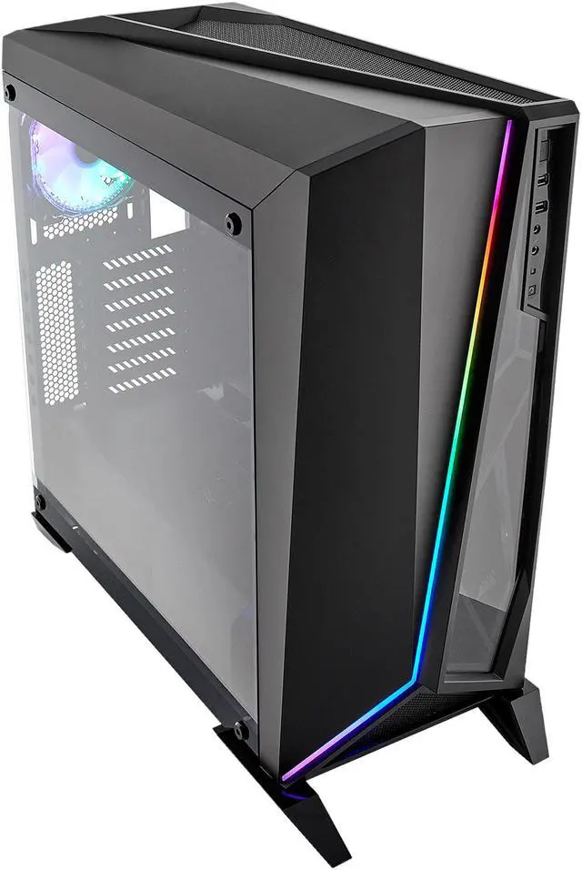Alt view image 5 of 19 - CORSAIR Carbide Series SPEC-OMEGA RGB Tempered Glass Mid-Tower ATX Gaming Case