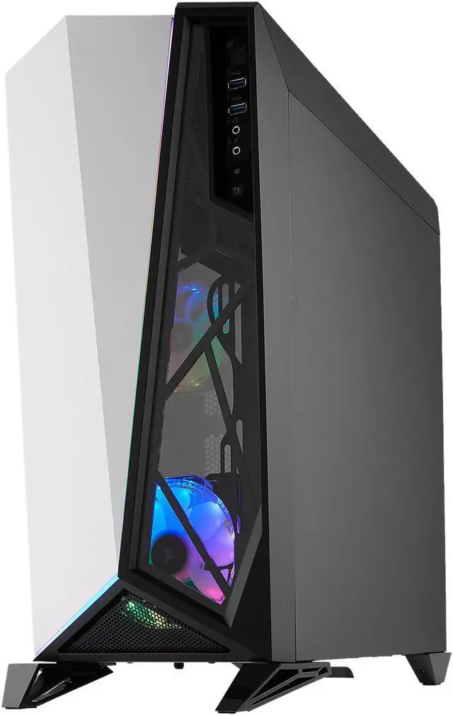 Alt view image 4 of 18 - CORSAIR Carbide Series SPEC-OMEGA RGB Tempered Glass Mid-Tower ATX Gaming Case