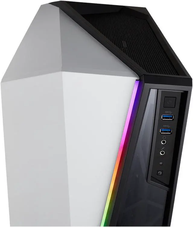 Alt view image 7 of 18 - CORSAIR Carbide Series SPEC-OMEGA RGB Tempered Glass Mid-Tower ATX Gaming Case