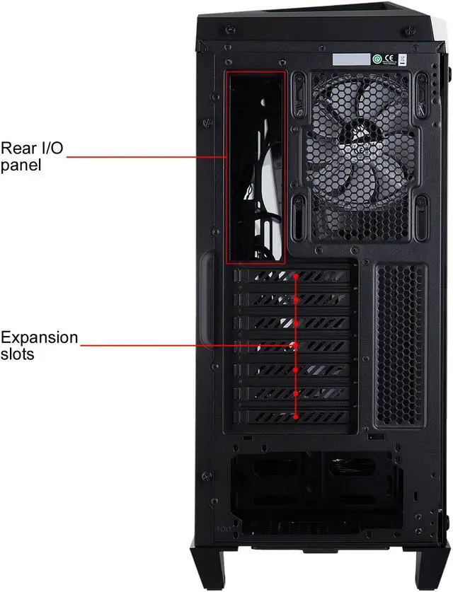 Alt view image 18 of 18 - CORSAIR Carbide Series SPEC-OMEGA RGB Tempered Glass Mid-Tower ATX Gaming Case