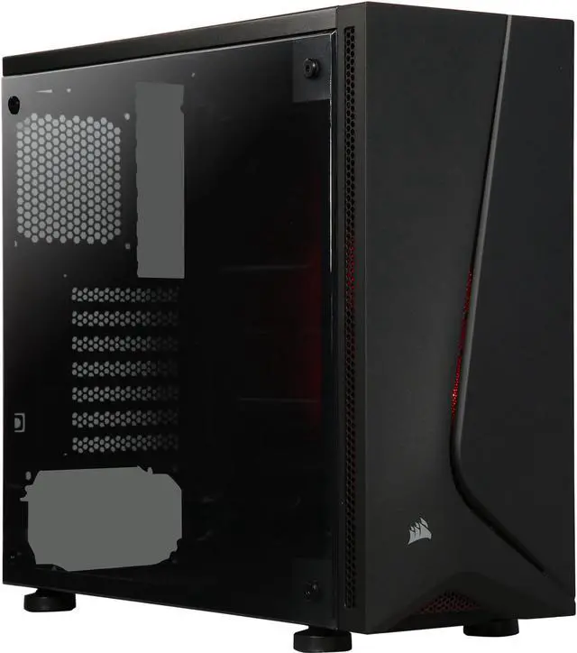 Alt view image 2 of 14 - Corsair Carbide Series SPEC-05 CC-9011138-WW Black Steel, Plastic, Acrylic Window Side Panel ATX Mid Tower Gaming Case