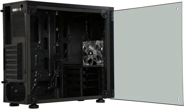 Alt view image 6 of 14 - Corsair Carbide Series SPEC-05 CC-9011138-WW Black Steel, Plastic, Acrylic Window Side Panel ATX Mid Tower Gaming Case