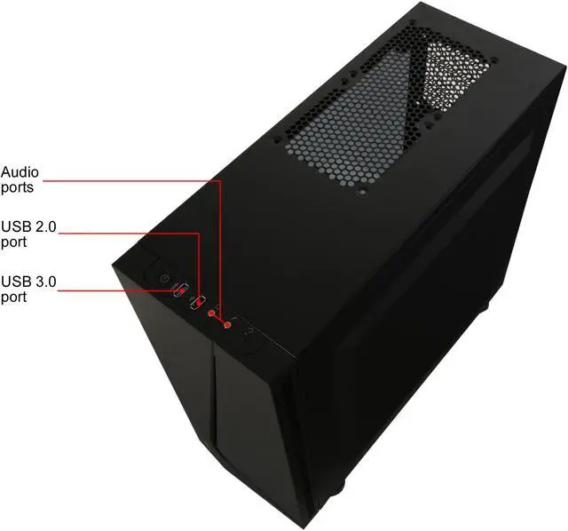 Alt view image 11 of 14 - Corsair Carbide Series SPEC-05 CC-9011138-WW Black Steel, Plastic, Acrylic Window Side Panel ATX Mid Tower Gaming Case