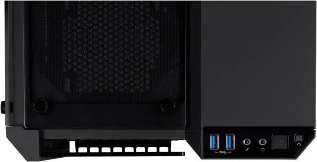 Alt view image 7 of 16 - Corsair Crystal Series 280X RGB CC-9011135-WW Black Steel / Plastic / Tempered Glass Micro-ATX Case Computer Case