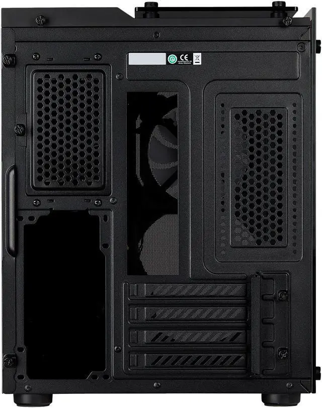 Alt view image 9 of 16 - Corsair Crystal Series 280X RGB CC-9011135-WW Black Steel / Plastic / Tempered Glass Micro-ATX Case Computer Case