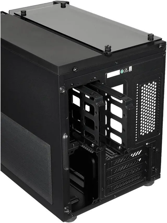 Alt view image 11 of 16 - Corsair Crystal Series 280X RGB CC-9011135-WW Black Steel / Plastic / Tempered Glass Micro-ATX Case Computer Case