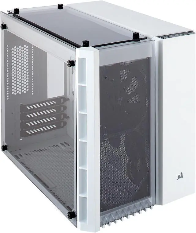 Main image of Corsair Crystal Series 280X CC-9011136-WW White Steel / Plastic / Tempered Glass Micro ATX Computer Case