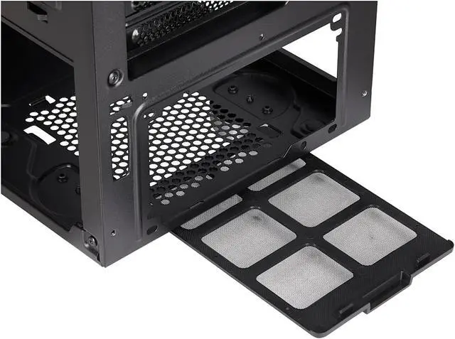 Alt view image 10 of 15 - Corsair Carbide Series 275Q CC-9011164-WW Black Steel / Plastic ATX Mid Tower Quiet Gaming Case