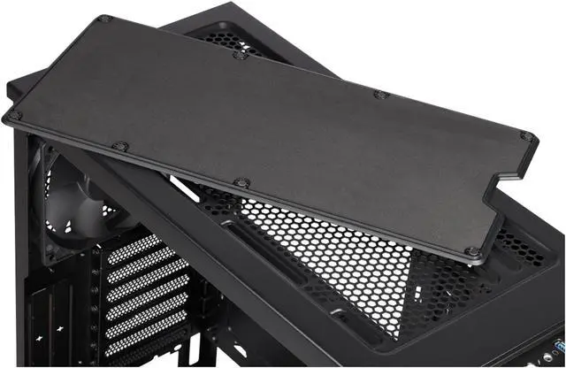 Alt view image 11 of 15 - Corsair Carbide Series 275Q CC-9011164-WW Black Steel / Plastic ATX Mid Tower Quiet Gaming Case