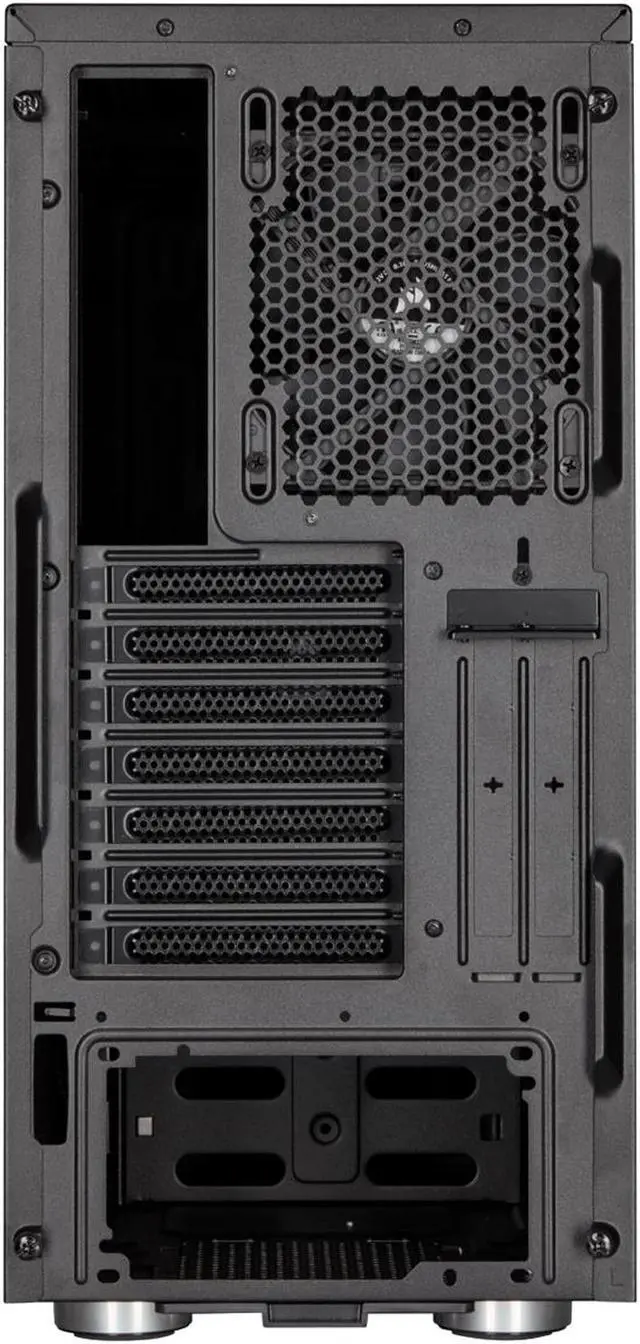 Alt view image 12 of 15 - Corsair Carbide Series 275Q CC-9011164-WW Black Steel / Plastic ATX Mid Tower Quiet Gaming Case