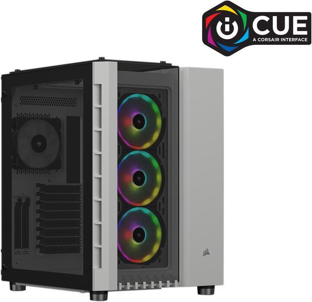 Corsair Midi Tower PC, Noir, 680X RGB : : Informatique