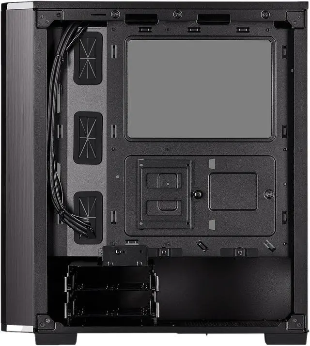 Alt view image 6 of 14 - CORSAIR Carbide Series 175R RGB Tempered Glass Mid-Tower ATX Gaming Case, Black - CC-9011171-WW