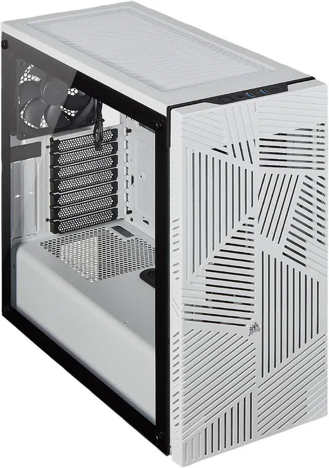 Main image of Corsair 275R Airflow CC-9011182-WW White Steel / Plastic / Tempered Glass ATX Mid Tower Computer Case