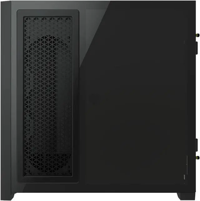 Alt view image 12 of 20 - Corsair iCUE 5000X RGB Tempered Glass Mid-Tower ATX PC Smart Case, Black, CC-9011212-WW