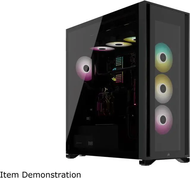 Alt view image 8 of 20 - CORSAIR iCUE 7000X RGB Full-Tower ATX PC Case