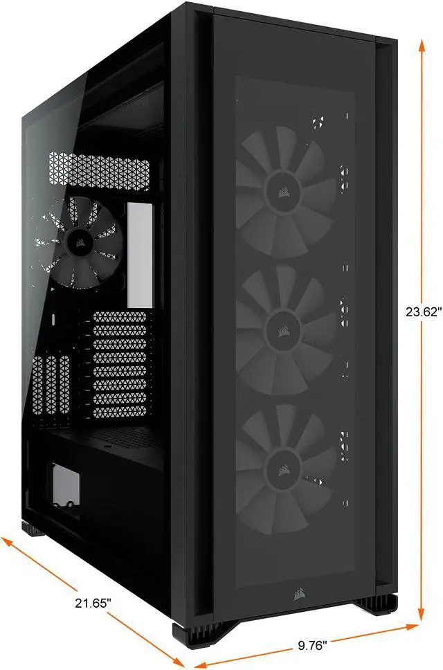 Alt view image 6 of 20 - CORSAIR iCUE 7000X RGB Full-Tower ATX PC Case