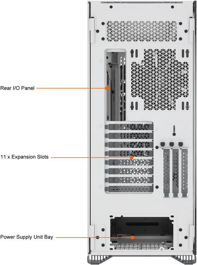 Alt view image 15 of 20 - CORSAIR 7000D AIRFLOW Full-Tower ATX PC Case