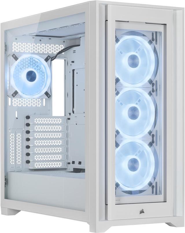 Corsair iCUE 5000X RGB Tempered Glass (Blanc) Boitiers PC Corsair M