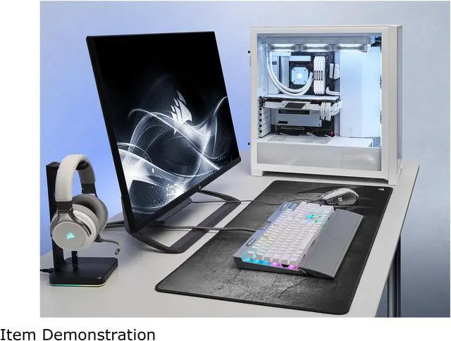 Alt view image 19 of 20 - Corsair iCUE 5000X RGB QL Edition CC-9011233-WW White Steel / Plastic / Tempered Glass ATX Mid Tower Computer Case