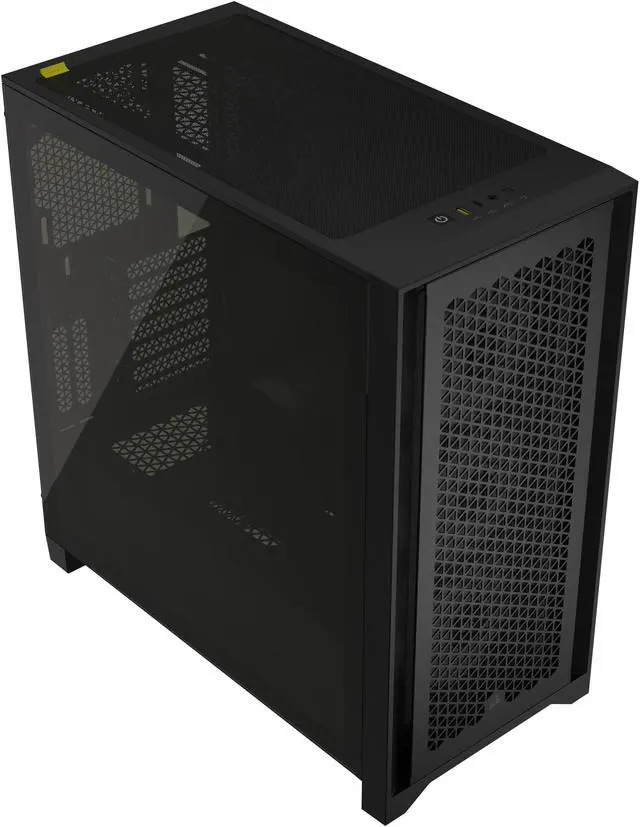 Alt view image 13 of 18 - CORSAIR iCUE 4000D RGB AIRFLOW Mid-Tower Case, Black - 3x AF120 RGB ELITE Fans - iCUE Lighting Node PRO Controller - High-airflow Design