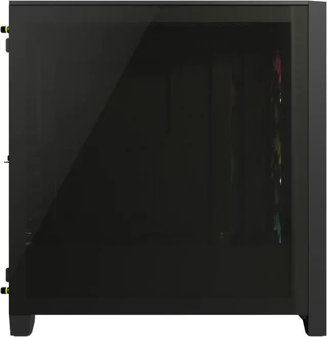 Alt view image 14 of 18 - CORSAIR iCUE 4000D RGB AIRFLOW Mid-Tower Case, Black - 3x AF120 RGB ELITE Fans - iCUE Lighting Node PRO Controller - High-airflow Design