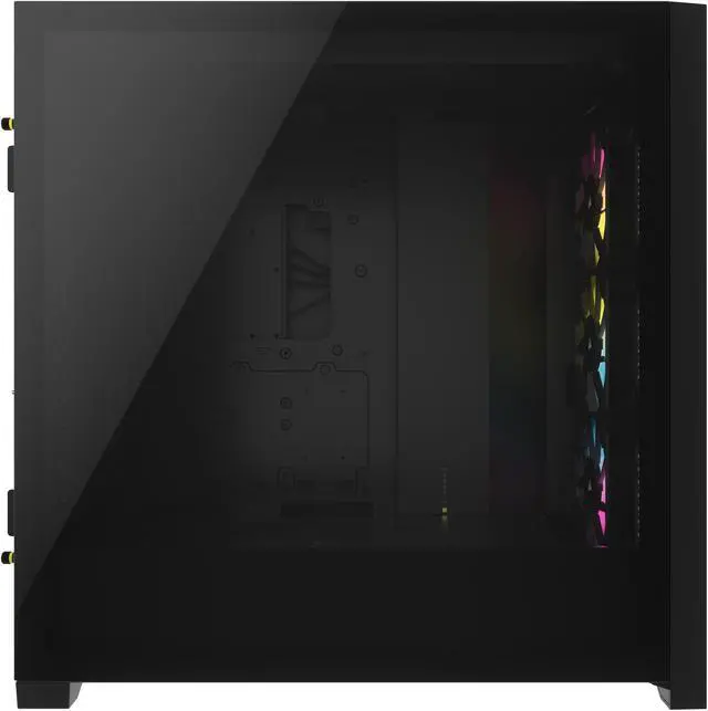 Alt view image 5 of 20 - CORSAIR iCUE 5000D RGB AIRFLOW Mid-Tower Case, Black - 3x AF120 RGB ELITE Fans - iCUE Lighting Node PRO Controller - High-airflow Design