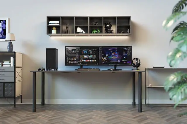 Alt view image 11 of 11 - CORSAIR iCUE 2000D RGB AIRFLOW Mini-ITX PC Case - Black - Mini-ITX Form-Factor - Steel Mesh Panels iCUE Lighting Node CORE Controller
