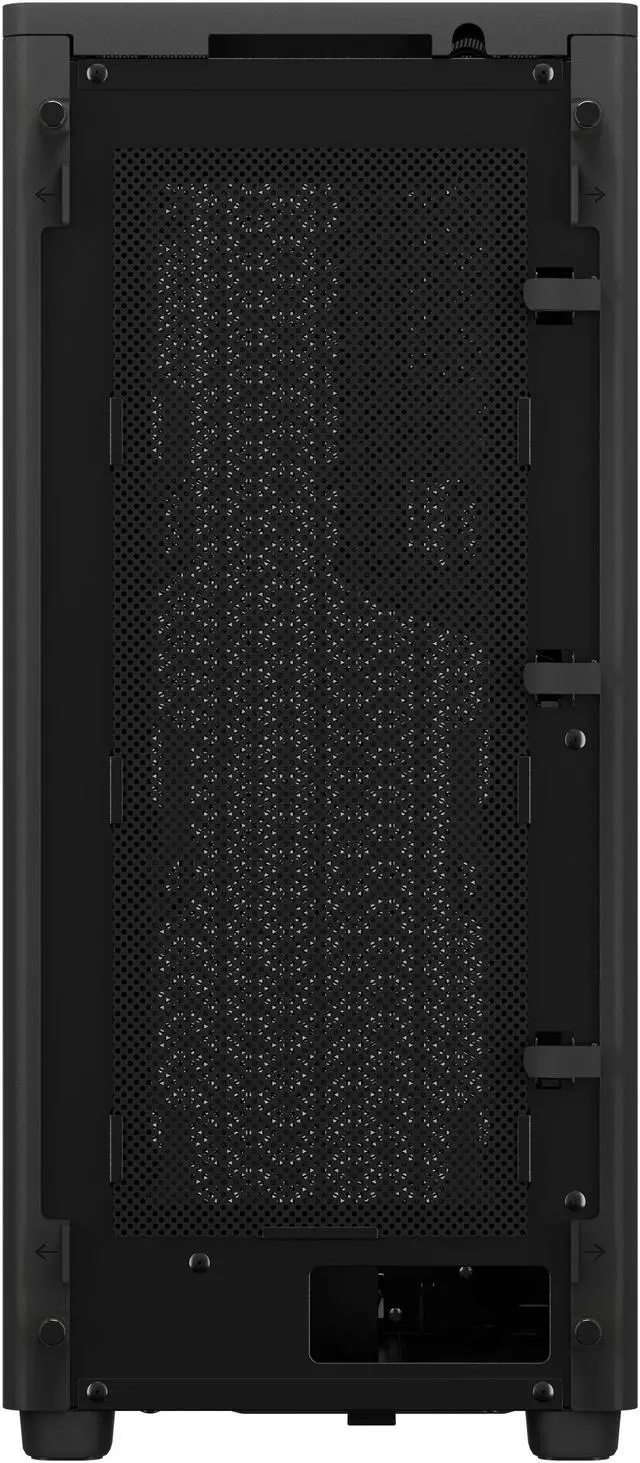 Alt view image 4 of 11 - CORSAIR iCUE 2000D RGB AIRFLOW Mini-ITX PC Case - Black - Mini-ITX Form-Factor - Steel Mesh Panels iCUE Lighting Node CORE Controller