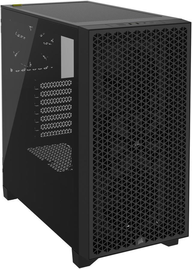 CORSAIR 3000D AIRFLOW Mid-Tower PC Case - White - 2x SP120 ELITE Fans -  Four-Slot GPU Support – Fits up to 8x 120mm fans - High-Airflow Design