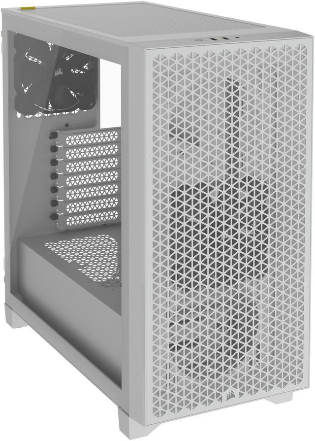  Corsair 3000D AIRFLOW Mid-Tower PC Case – 3-Pin Fans –  Four-Slot GPU Support – Fits up to 8x 120mm Fans – High-Airflow Design –  Black : Electronics