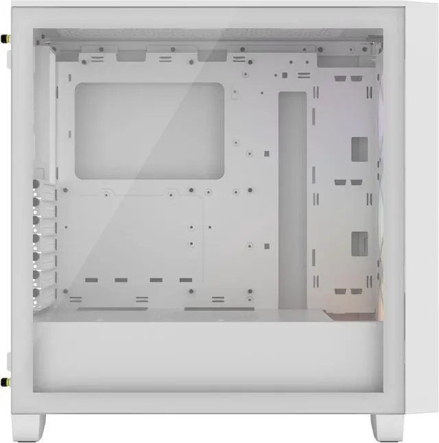 Alt view image 4 of 4 - CORSAIR 3000D RGB AIRFLOW Mid-Tower PC Case - White - 3x AR120 RGB Fans - Four-Slot GPU Support – Fits up to 8x 120mm fans - High Airflow Design