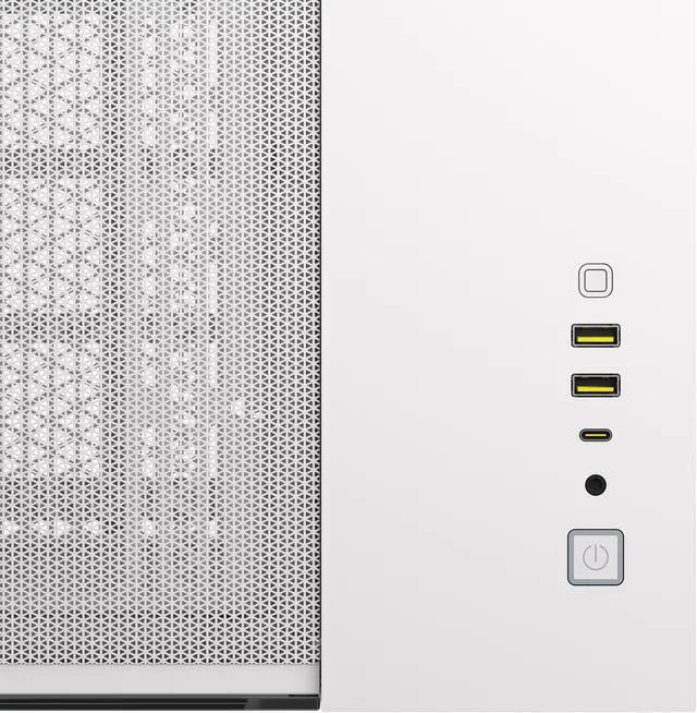 Alt view image 3 of 18 - CORSAIR 2500X Micro ATX Dual Chamber PC Case –White – Tempered Glass Front Panels – Fits up to 9x 120mm fans – 3x Radiator Mounting Positions – Highly Customizable