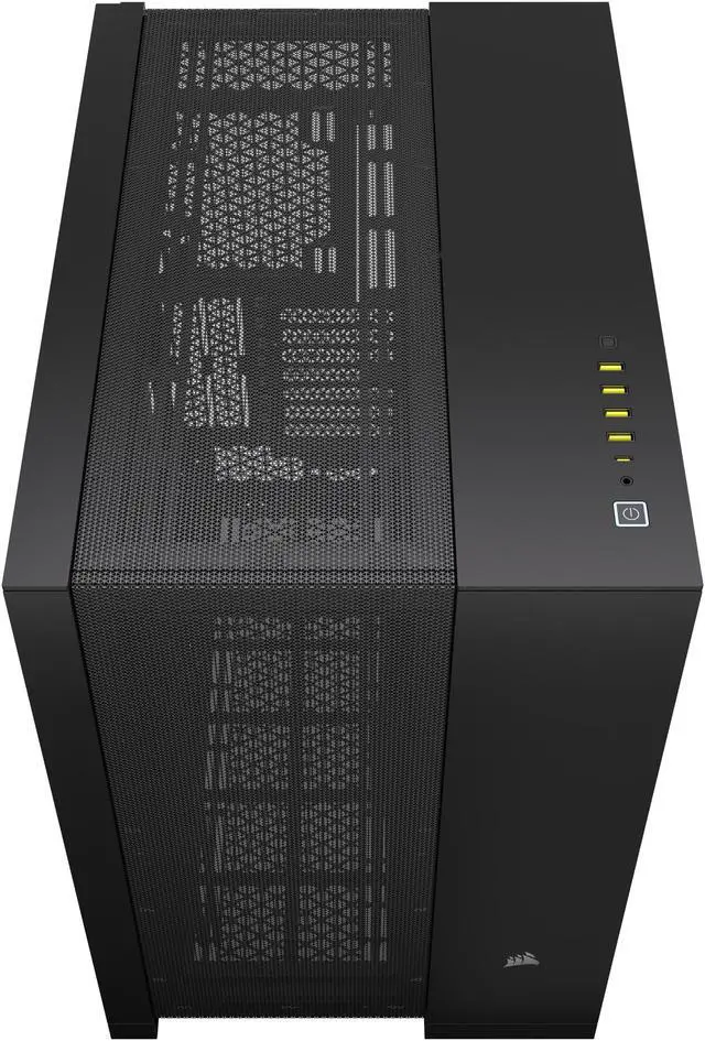 Alt view image 8 of 18 - CORSAIR 6500D Airflow Tempered Glass Super Mid-Tower, Black