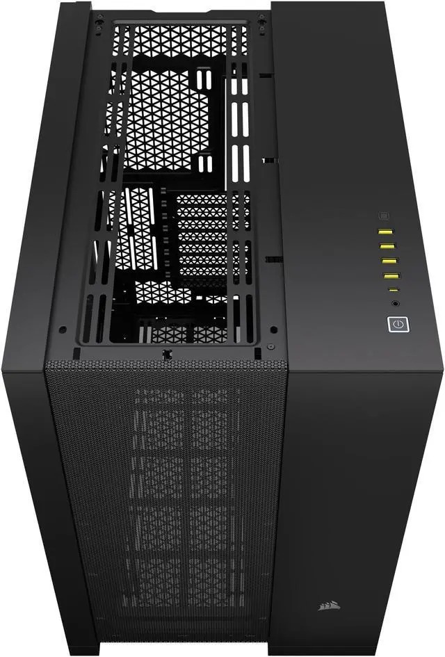 Alt view image 9 of 18 - CORSAIR 6500D Airflow Tempered Glass Super Mid-Tower, Black